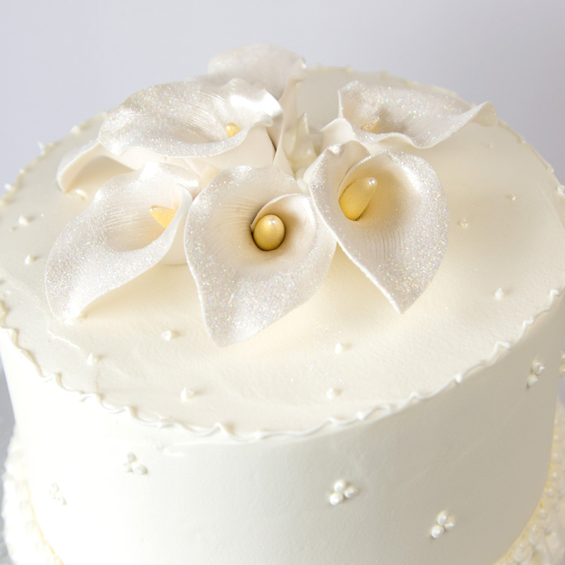 Elegant Lillies Cake