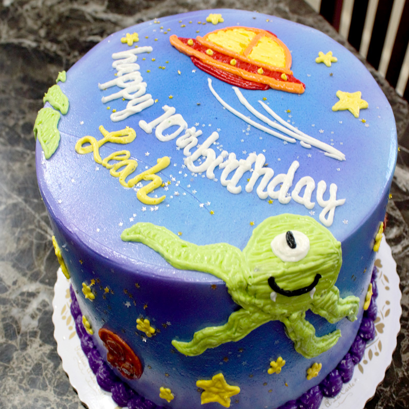 Outer Space Cake