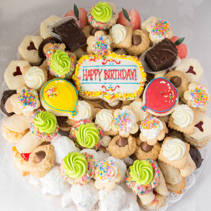Birthday Cookie Tray
