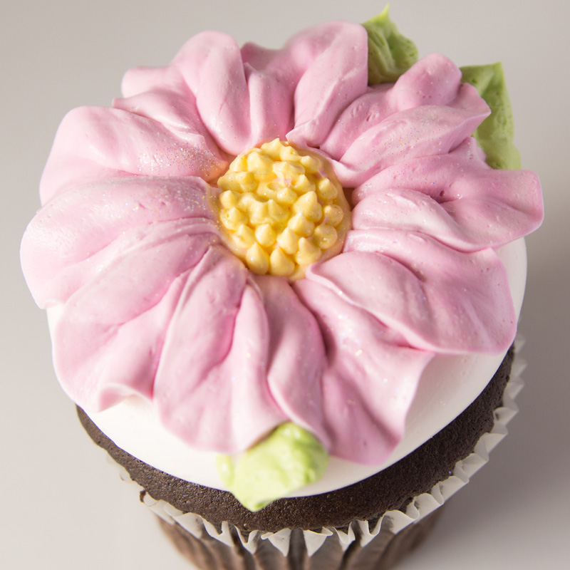 Petal Flower Cupcakes