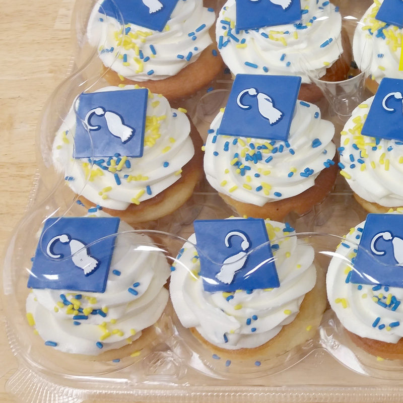 Graduation Themed Cupcakes