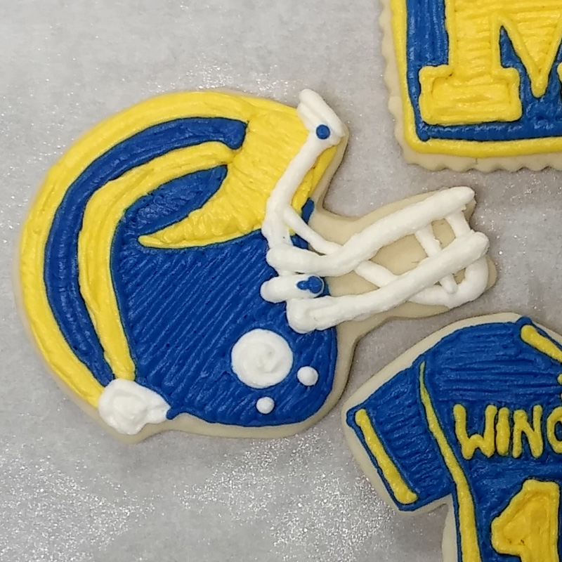 College Football Cookies