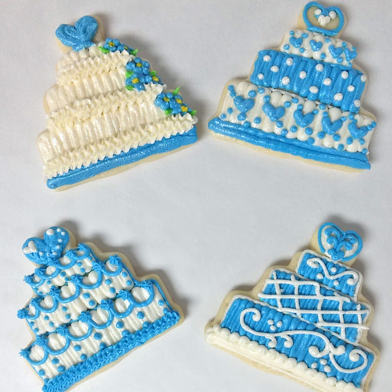 Wedding Cake Cookies 3